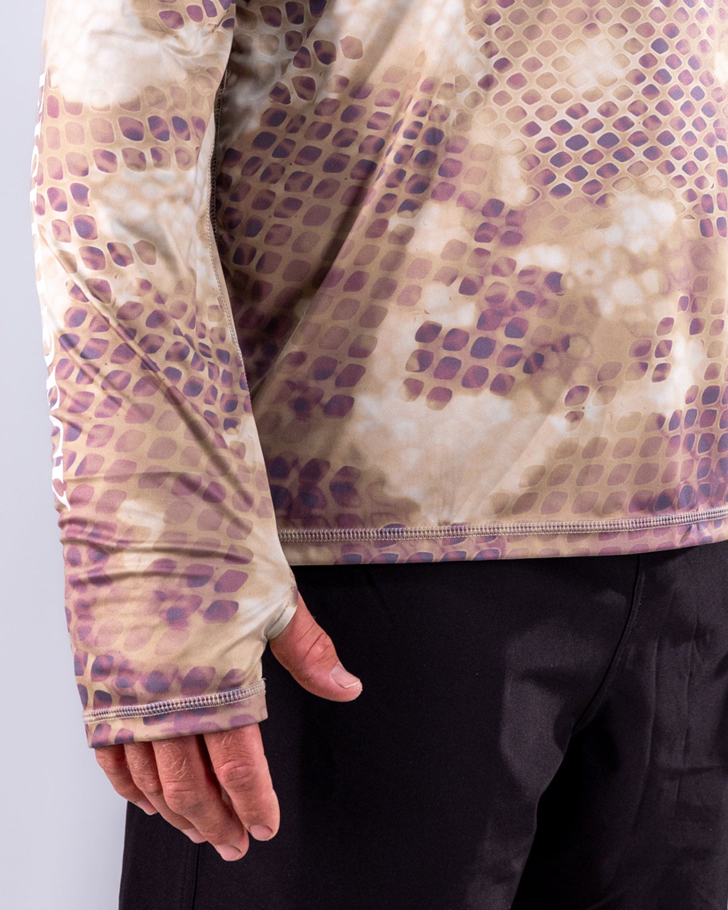 Performance Hooded Shirt - Camo Brown