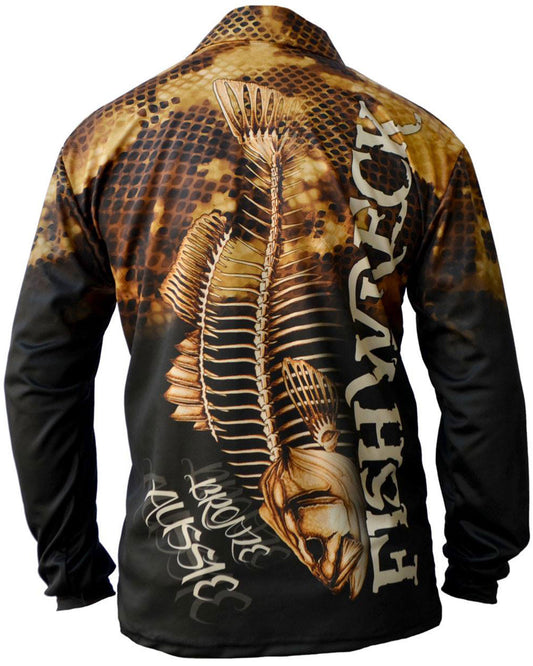 Bass Bronze Aussie Fishing Shirt