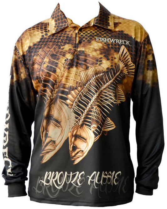 Bass Bronze Aussie Fishing Shirt