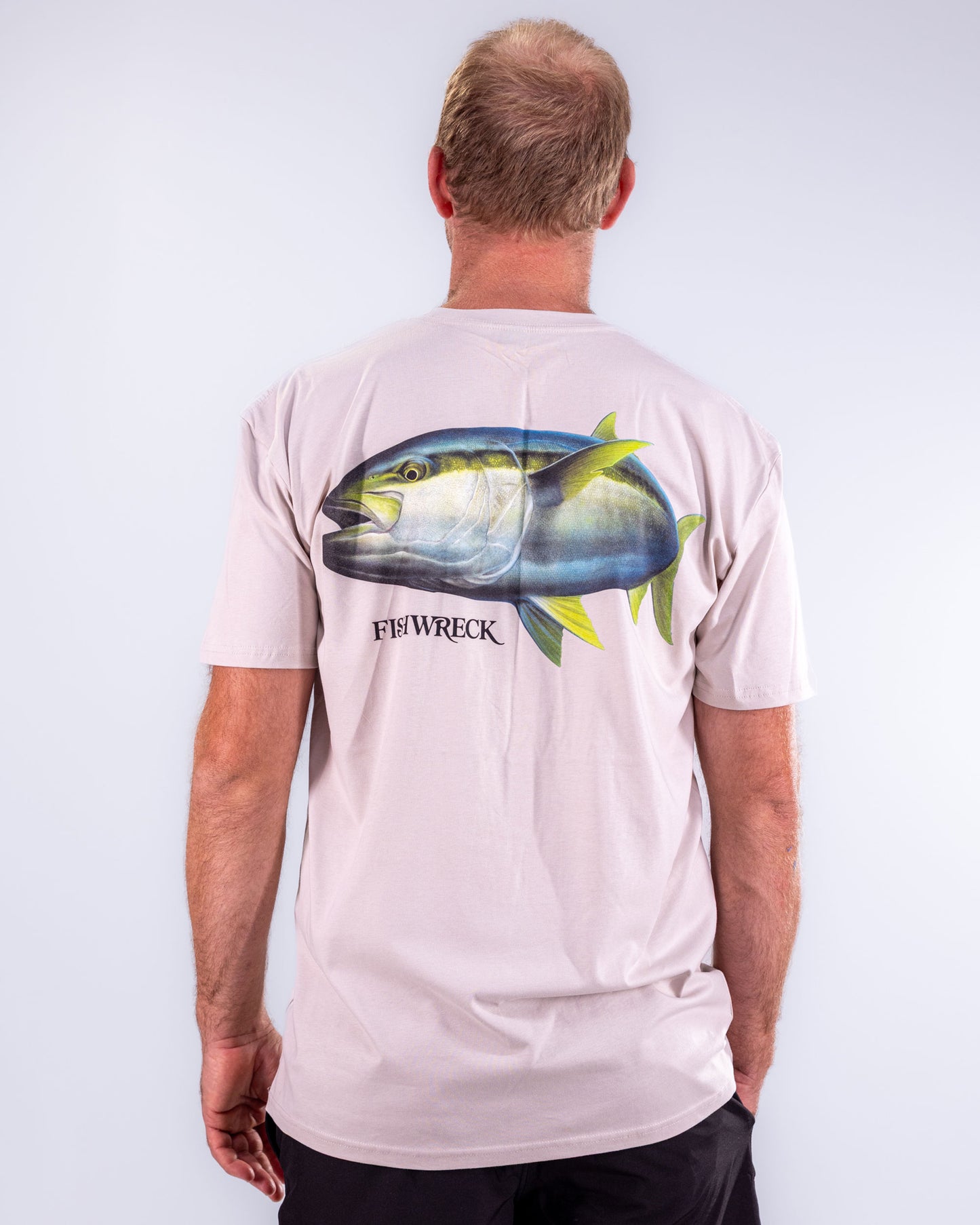 Tee - KING FISH Tan
