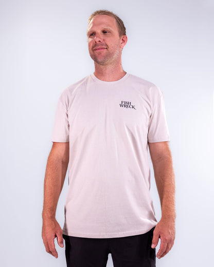 Tee - KING FISH Tan