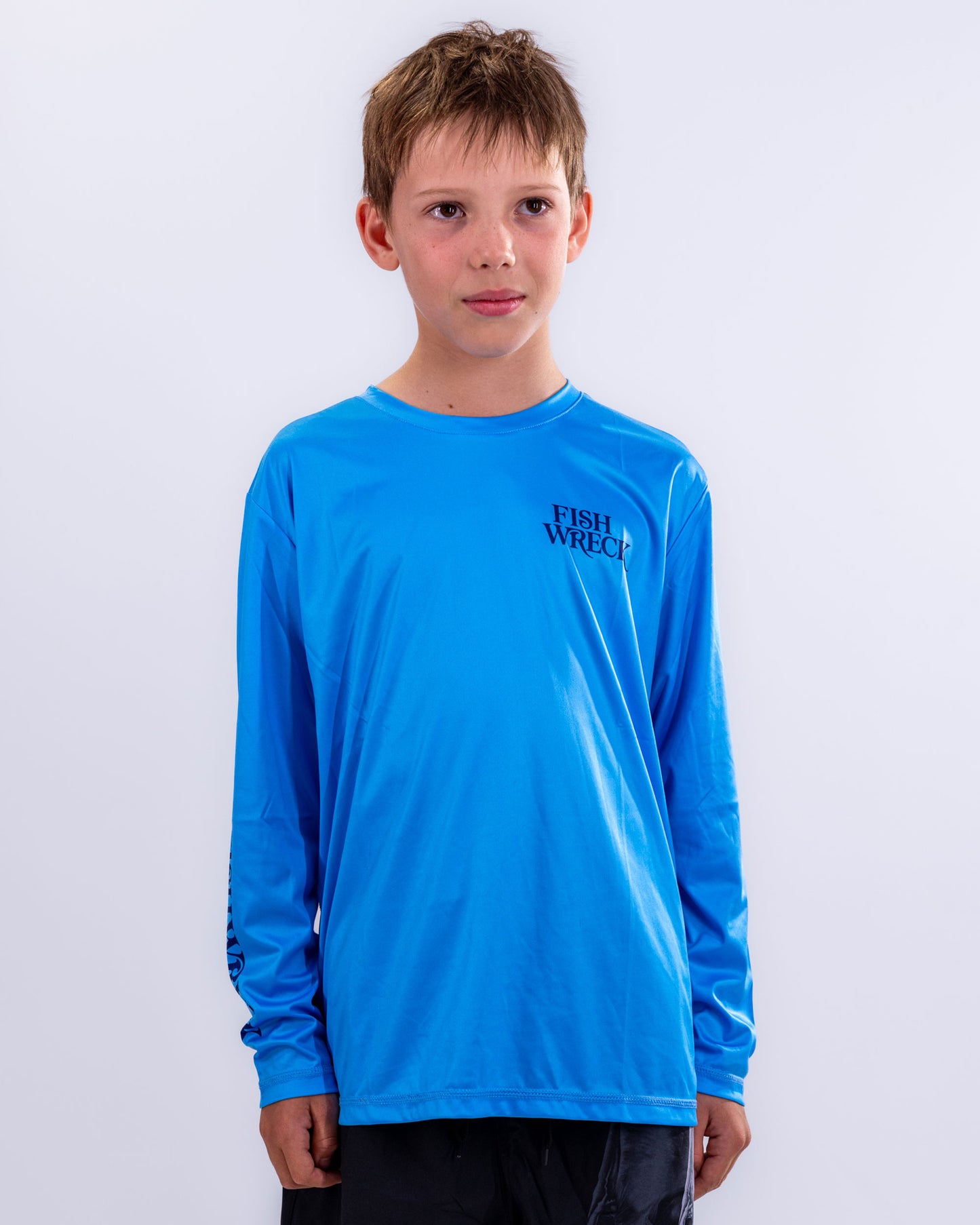 YOUTH Performance Shirt - TUNA Blue