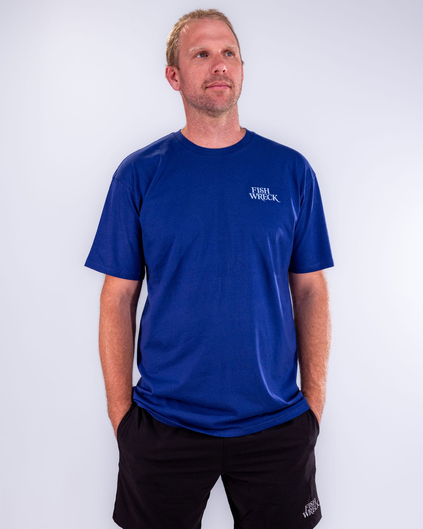 Tee - Coral Trout Deep Blue
