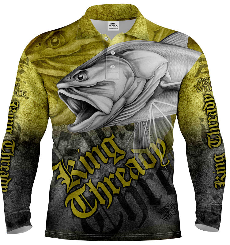 King Threadfin Salmon Fishing Shirt