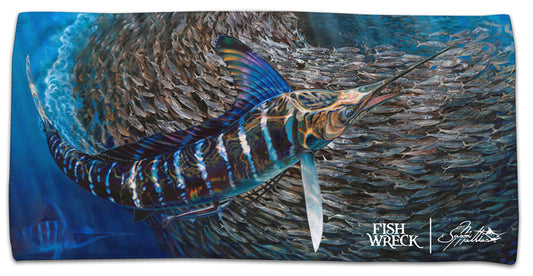 Marlin Baitball Towel