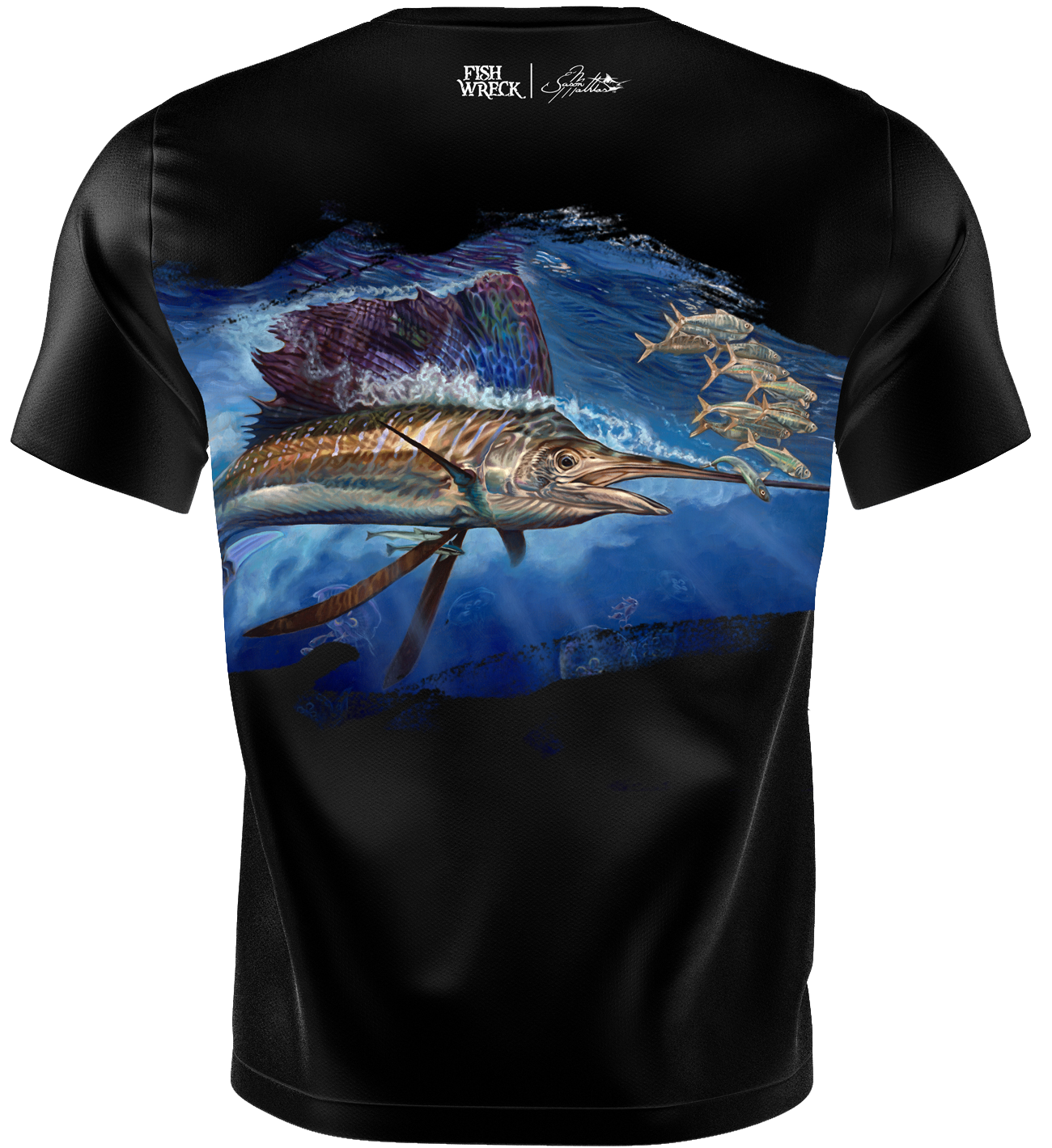 Atoll Sailfish Tee Shirt - Fishwreck