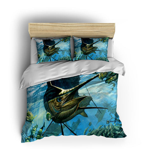 Craig Bertram Smith Sailfish Bed Sets