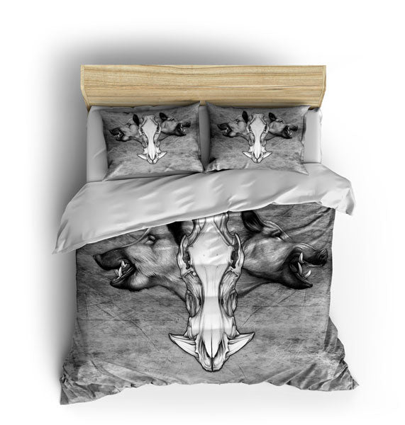 Hog Grey Bed Sets