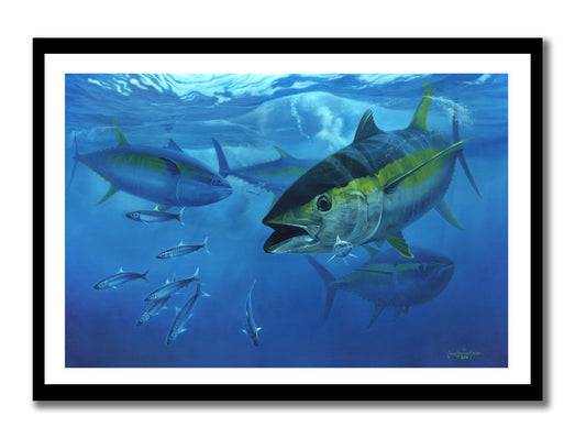 Craig Bertram Smith Yellow Torpedo, Canvas Print Measures 795mm x 1200mm plus outside white border
