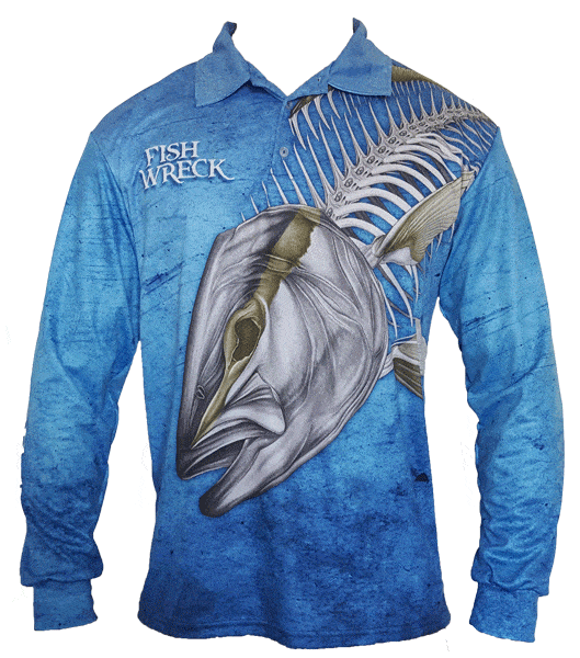 Polo - Yellowtail Kingfish Tournament Fishing Shirt