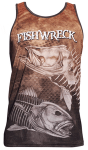 Singlets - Fishwreck Jewie/Barra Singlet